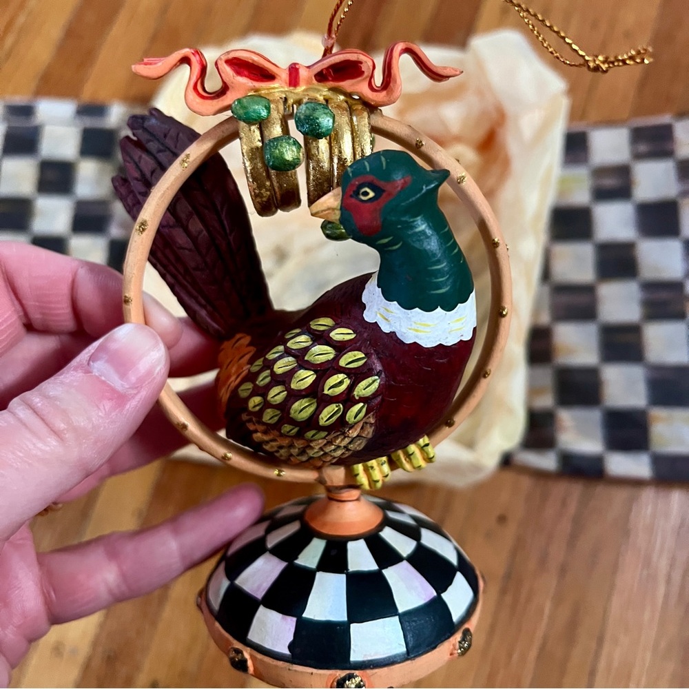 MacKenzie Childs ornament - 12 Days of Christmas (2015 series)